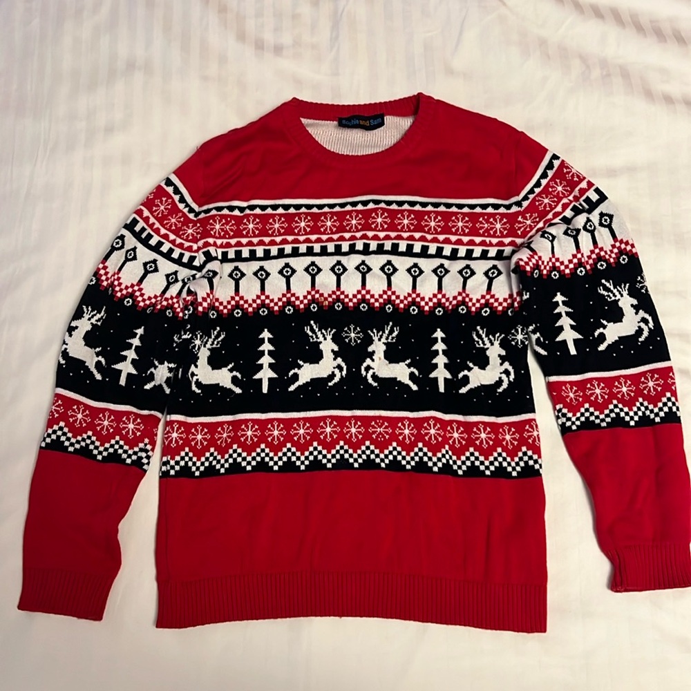 Christmas sweater size 10/12